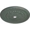 Ekena Millwork Palmetto Medallion (Canopies up to 7 5/8"), 31 1/2"OD x 3 5/8"ID x 1 3/4"P, Cloud Burst Crackle CM31PMCBC - alternate 4